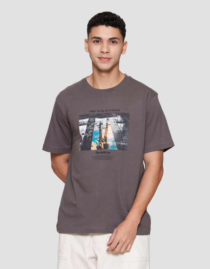 Nevada Photoprint Street Style Kaos Pria