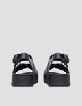 NEVADA ROUND BUCKLE SANDAL SLINGBACK WANITA