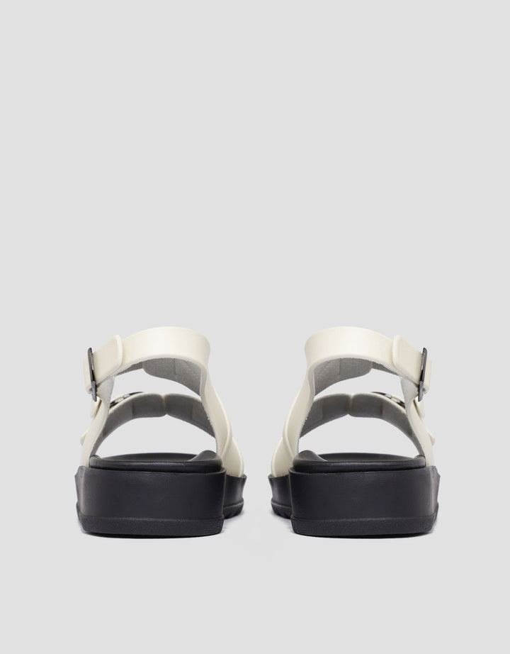 NEVADA ROUND BUCKLE SANDAL SLINGBACK WANITA