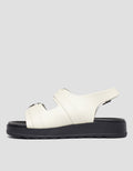 NEVADA ROUND BUCKLE SANDAL SLINGBACK WANITA