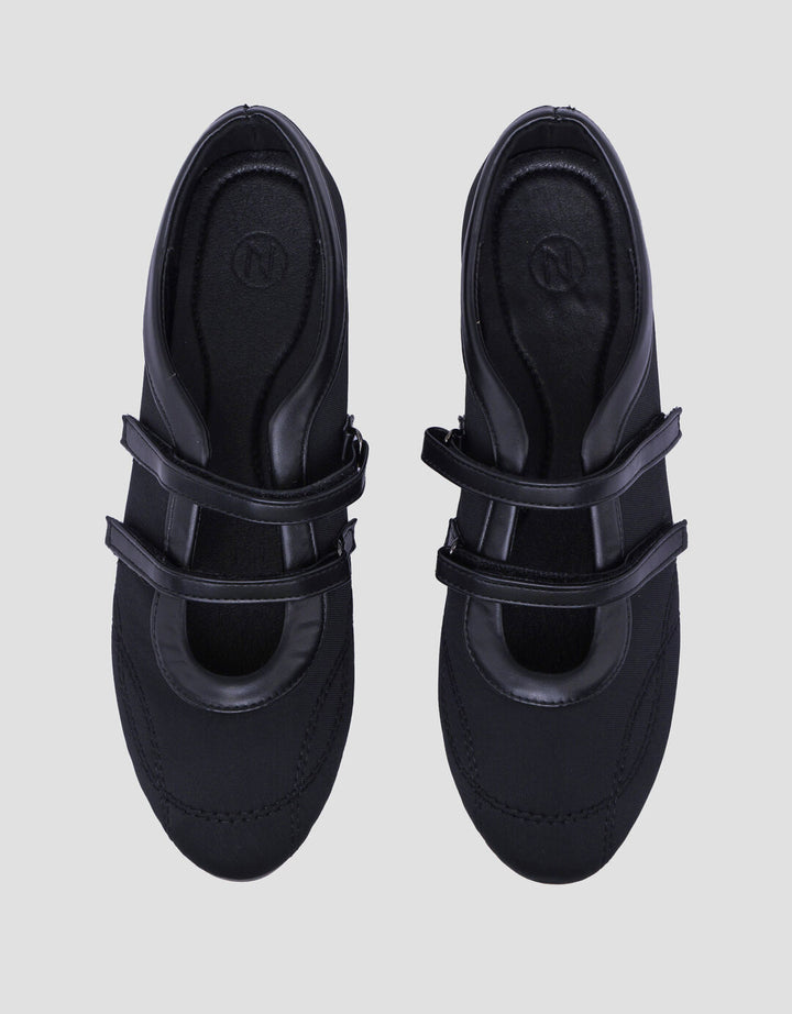 Nevada Mary Jane Sepatu Flat  Flmen15 Wanita