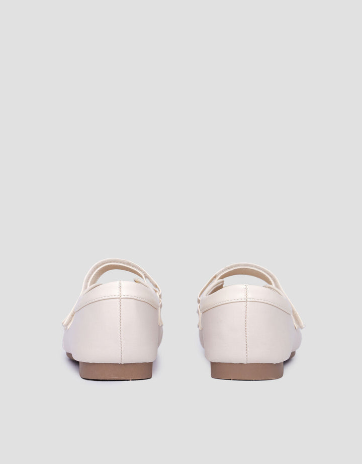 Nevada Mary Jane Sepatu Flat  Flmen15 Wanita