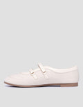 NEVADA MARY JANE SEPATU FLAT  FLMEN15 WANITA