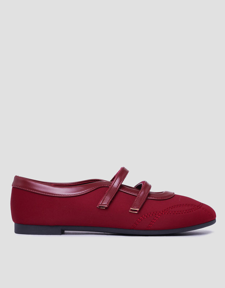 NEVADA MARY JANE SEPATU FLAT  FLMEN15 WANITA