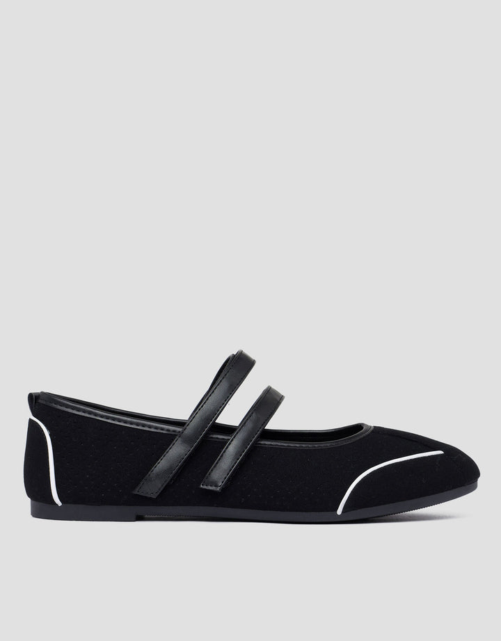 Nevada Mary Jane Sepatu Slip On Wanita