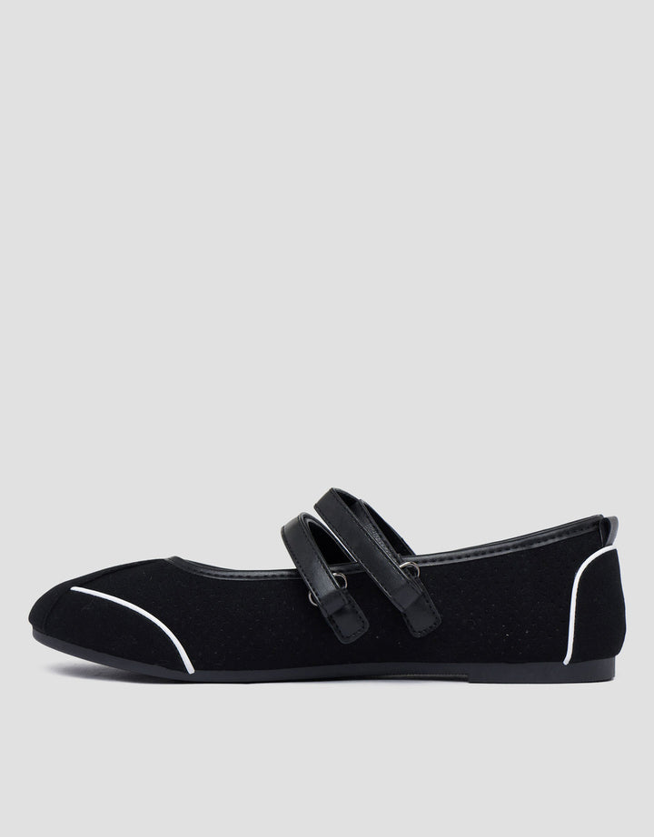Nevada Mary Jane Sepatu Slip On Wanita