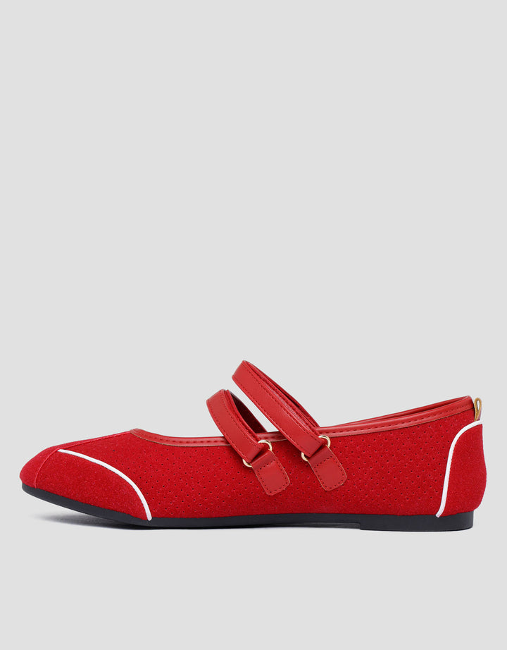 Nevada Mary Jane Sepatu Slip On Wanita