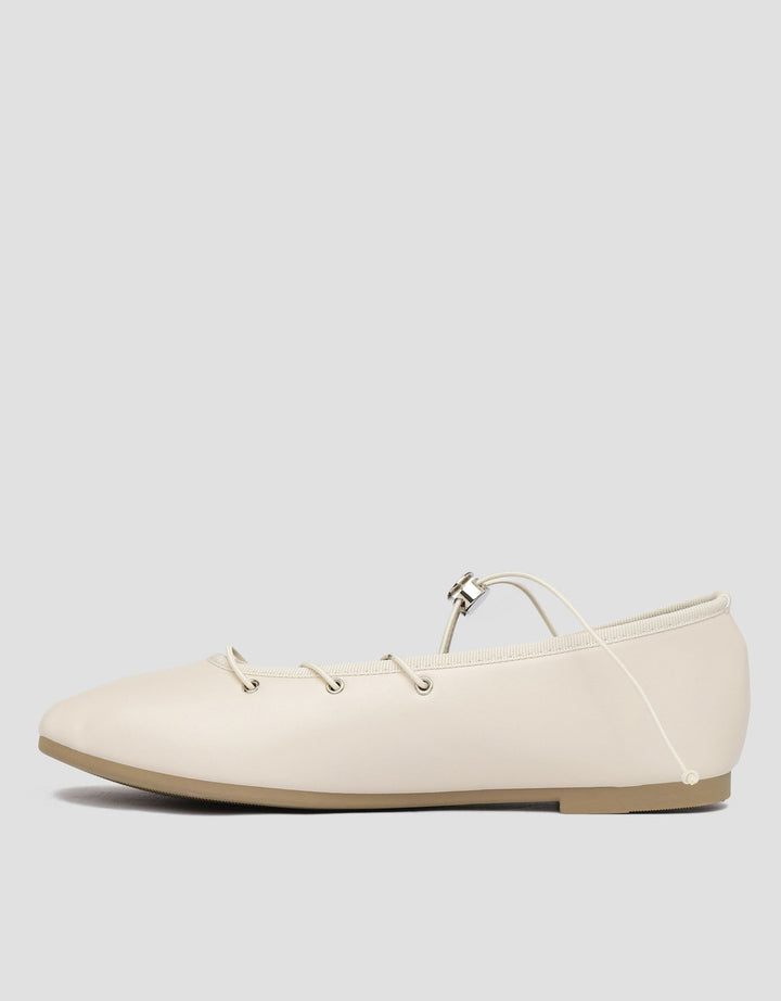 Nevada Button Mary Jane Sepatu Wanita