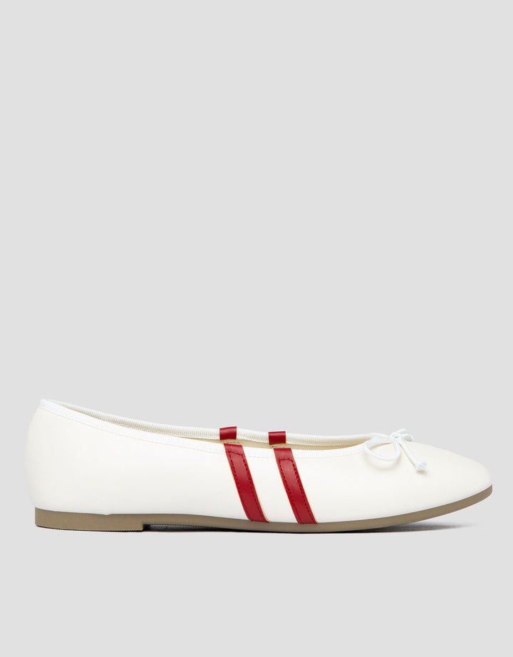 Nevada Stripes Sepatu Flat Wanita