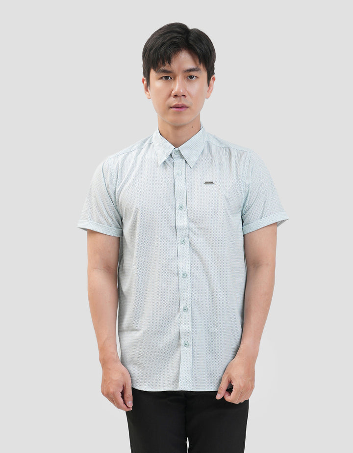 MxM Smoke Pattern Kemeja Pria