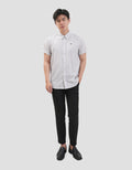 MxM Smoke Pattern Kemeja Pria