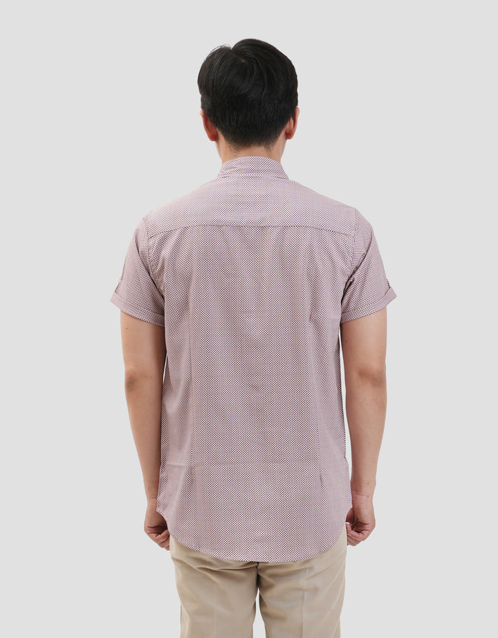 MxM Smoke Pattern Full Print Kemeja Pria
