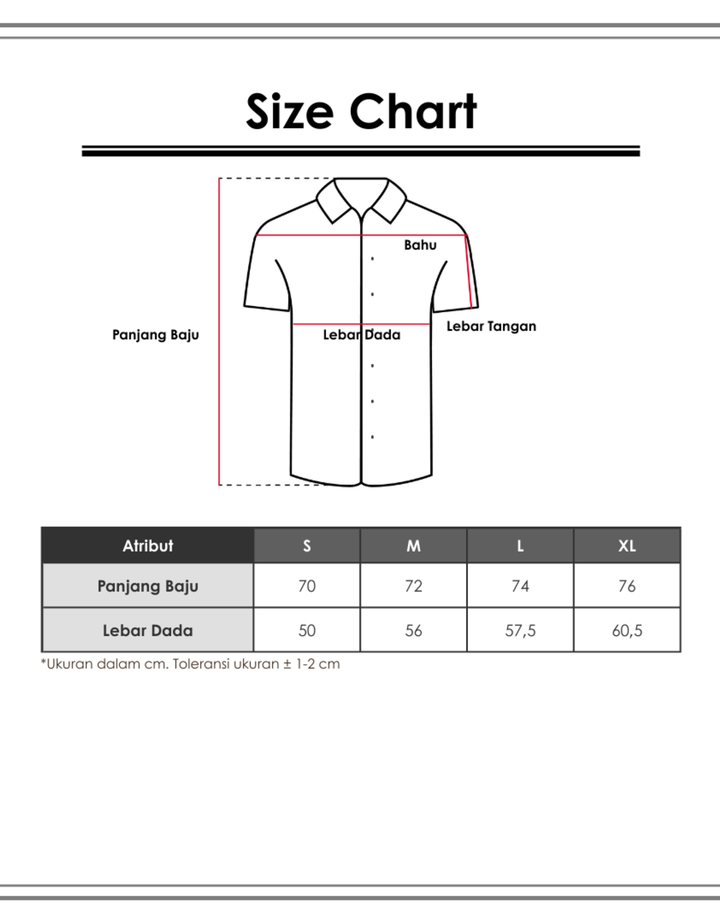 MxM Smoke Pattern Full Print Kemeja Pria