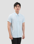 MxM Smoke Pattern Full Print Kemeja Pria