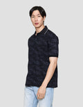 MxM Cole Print Motif Camo Kaos Polo Pria