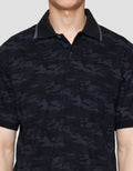 MxM Cole Print Motif Camo Kaos Polo Pria