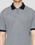 MxM Cole Print Motif Segitiga Kaos Polo Pria