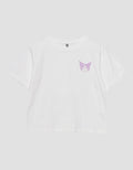 Character Kuromi 2 Print Kaos Anak Perempuan