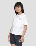 Character Kuromi 2 Print Kaos Anak Perempuan