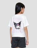 Character Kuromi 2 Print Kaos Anak Perempuan