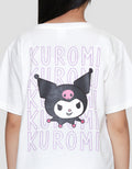 Character Kuromi 2 Print Kaos Anak Perempuan