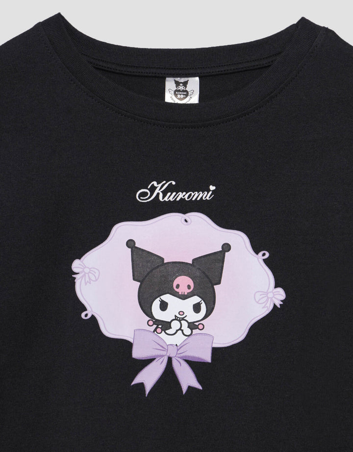 Character Kuromi Kaos Anak Perempuan