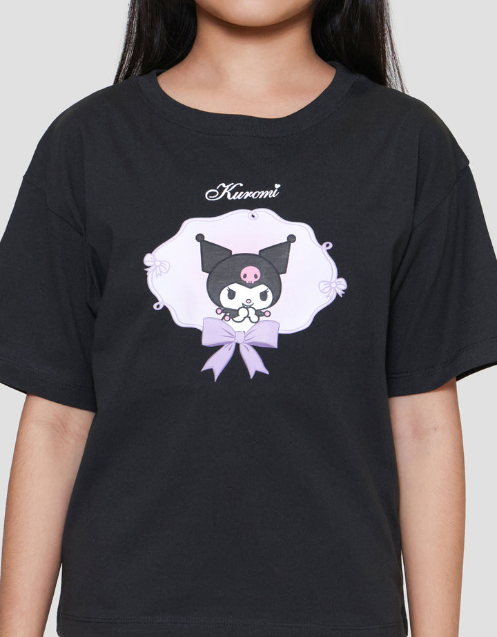 Character Kuromi Kaos Anak Perempuan