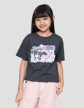 Character Kuromi 20th Anniversary Kaos Anak Perempuan