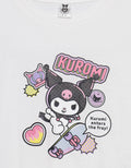 Character Kuromi Serut 2 Samping Kaos Anak Perempuan