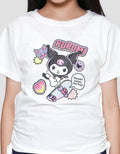 Character Kuromi Serut 2 Samping Kaos Anak Perempuan