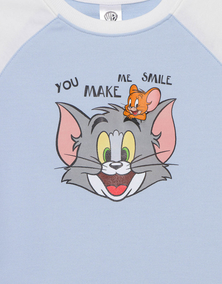 Character Tom N Jerry Kaos Anak Perempuan