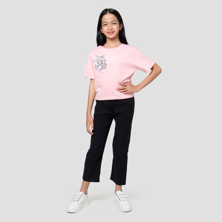 Character Tom N Jerry Hide N Seek Kaos Anak Perempuan
