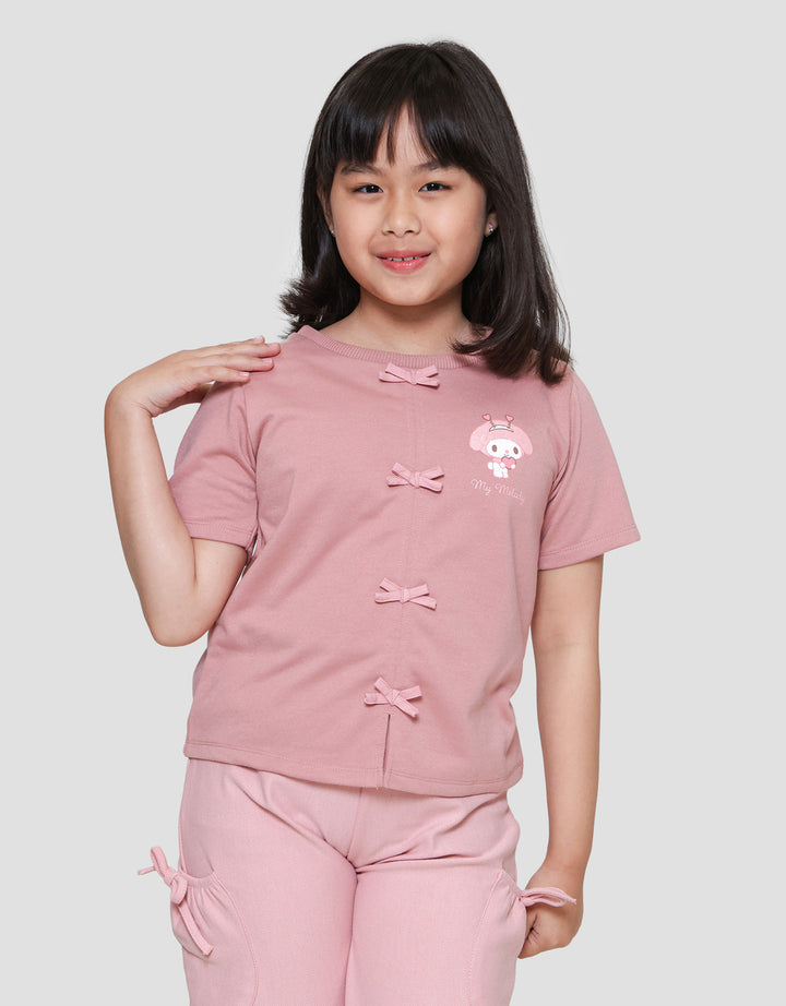 Character My Melody Pita Kaos Anak Perempuan