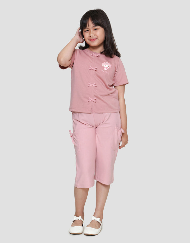 Character My Melody Pita Kaos Anak Perempuan