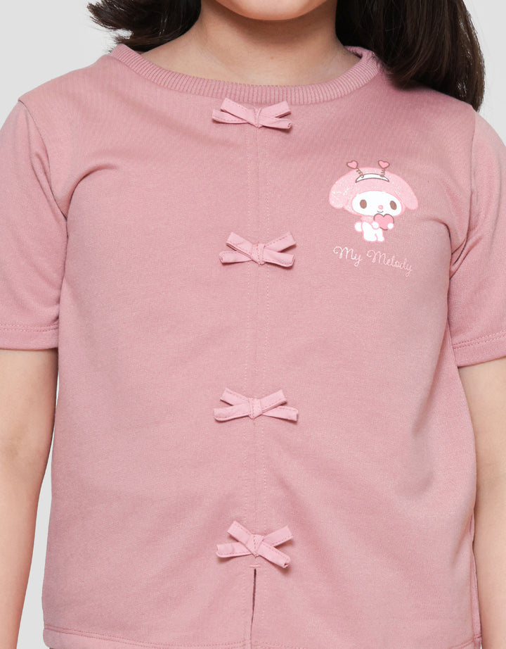 Character My Melody Pita Kaos Anak Perempuan