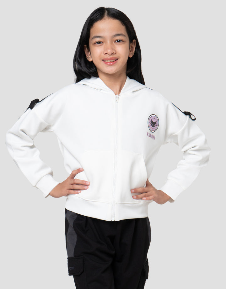 Character Kuromi Jaket Hoodie Anak Perempuan