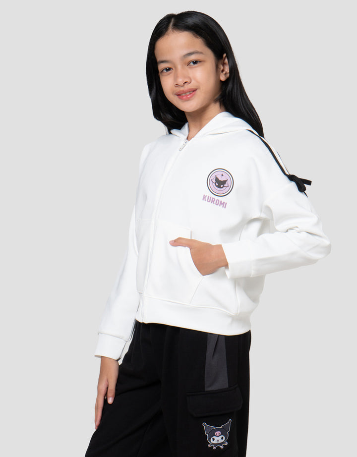 Character Kuromi Jaket Hoodie Anak Perempuan