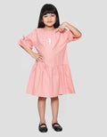 Character Woven My Melody Dress Anak Perempuan