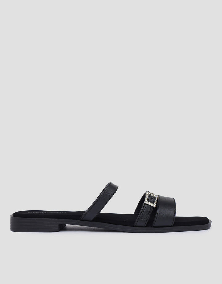 Connexion Buckle Sandal Slipper Wanita
