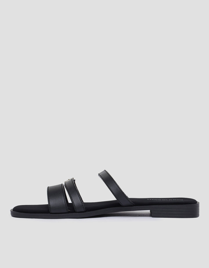 Connexion Buckle Sandal Slipper Wanita