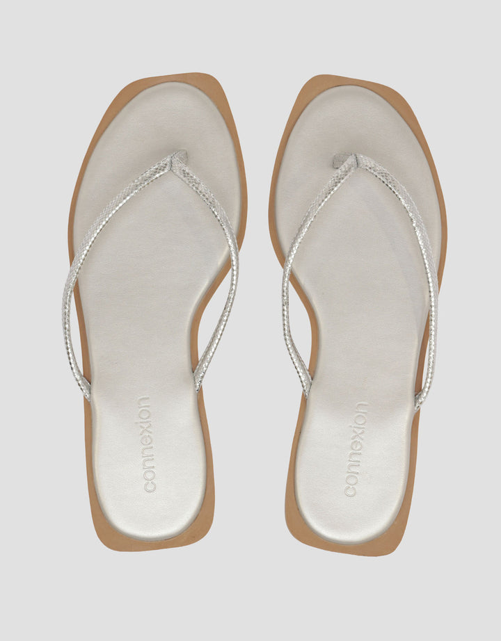 SAINT YVES CONNEXION Y-STRAP FLIP FLOPS SANDAL WANITA