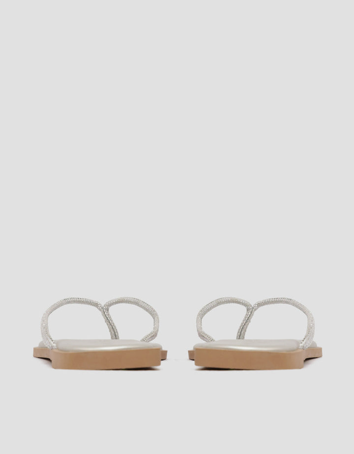 SAINT YVES CONNEXION Y-STRAP FLIP FLOPS SANDAL WANITA