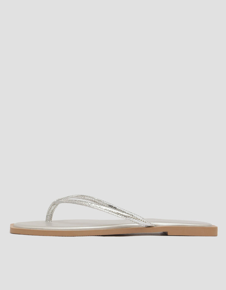 SAINT YVES CONNEXION Y-STRAP FLIP FLOPS SANDAL WANITA