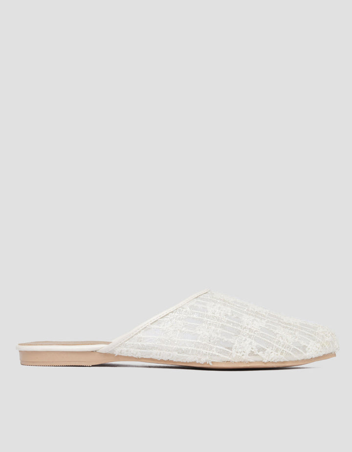 Connexion Mule Sepatu Flat Wanita