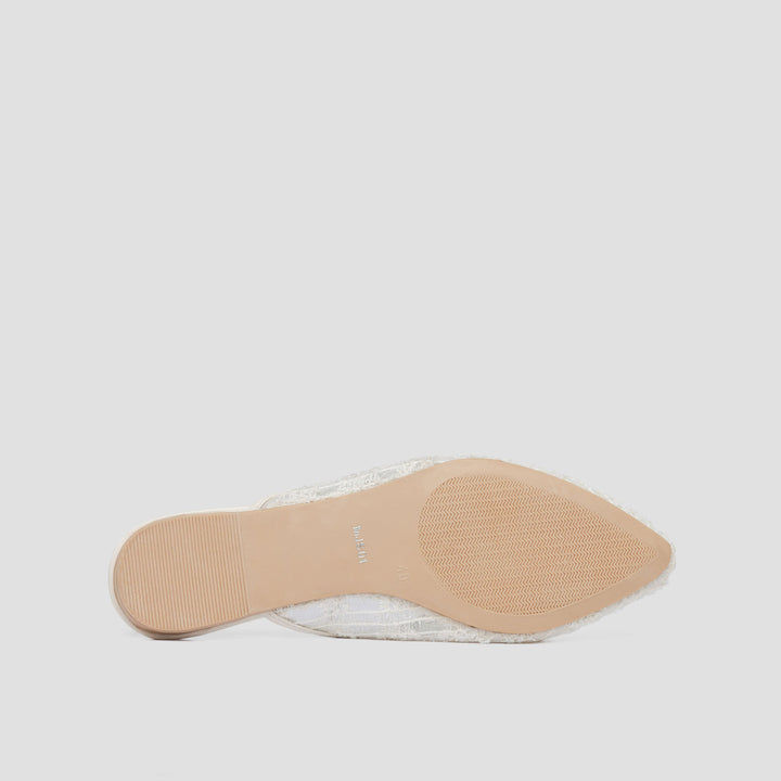 Connexion Mule Sepatu Flat Wanita