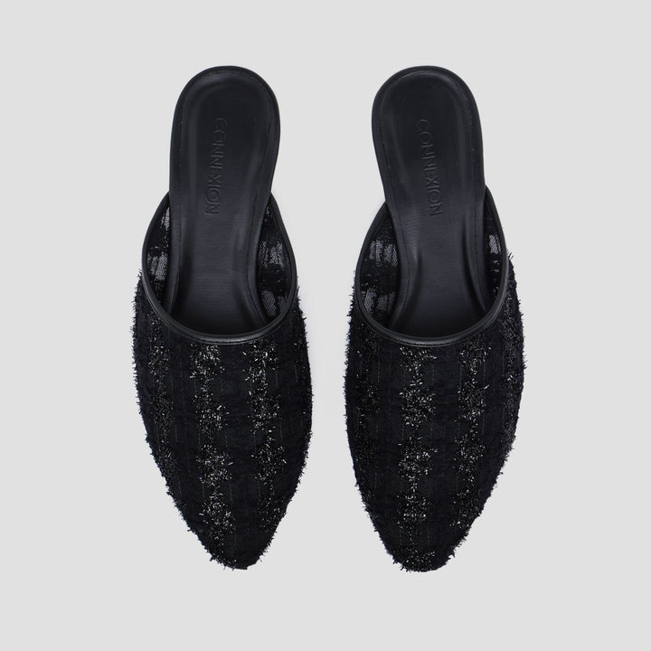 Connexion Mule Sepatu Flat Wanita