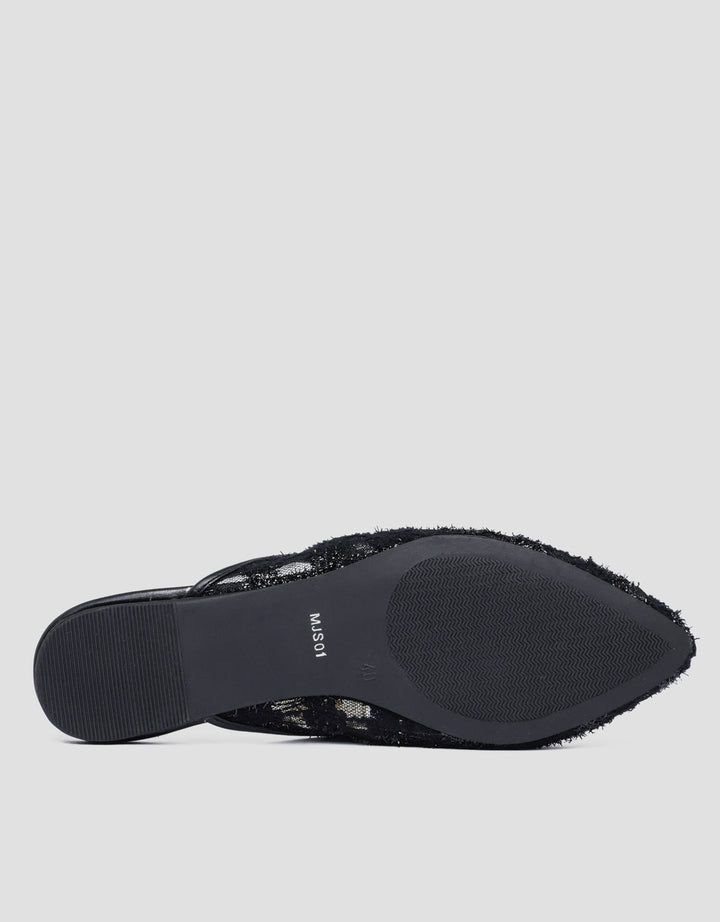 Connexion Mule Sepatu Flat Wanita