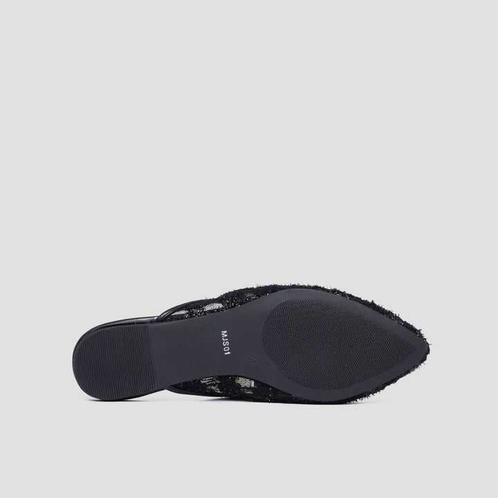 Connexion Mule Sepatu Flat Wanita