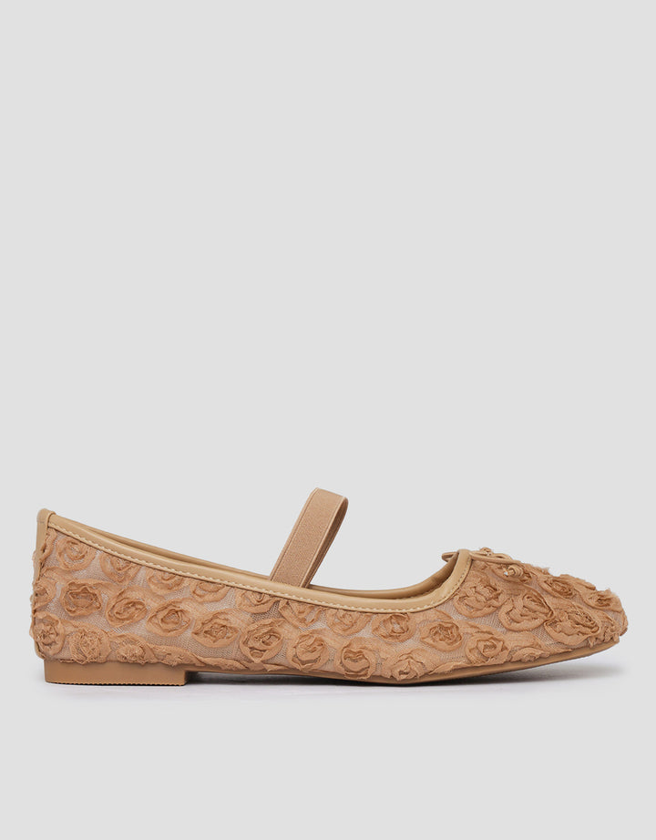 Connexion Mary Jane Sepatu Flat Dzh18 Wanita