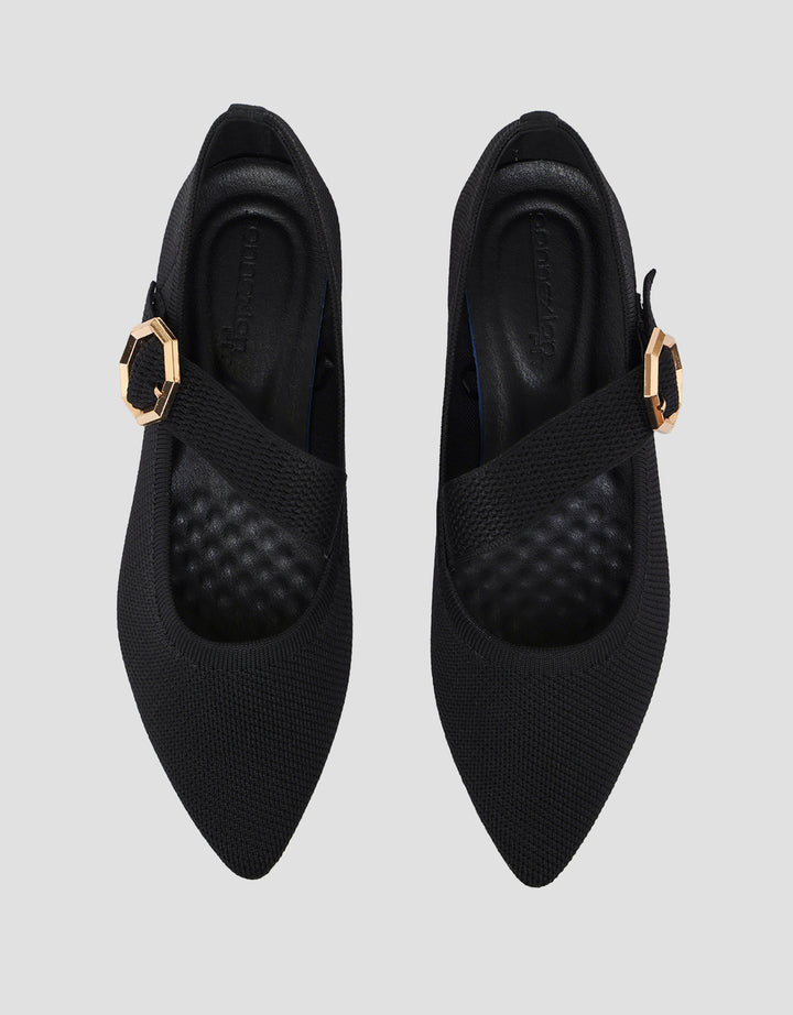 Connexion Mary Jane Sepatu Flat Vsch17 Wanita